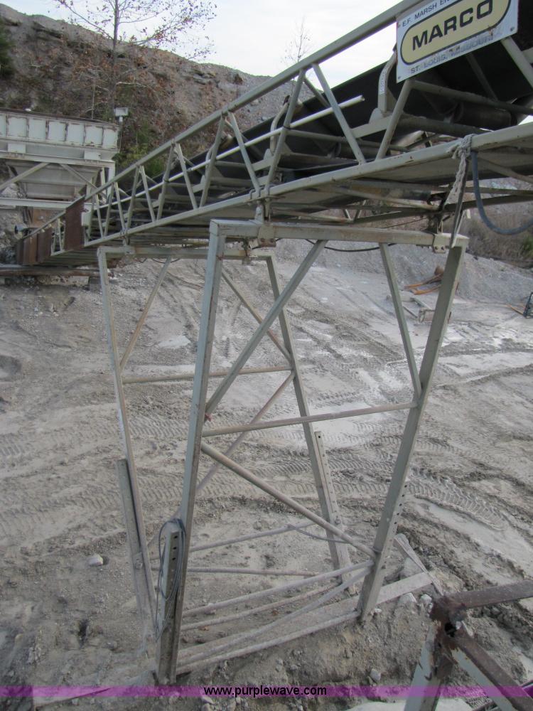 image for item B2042 1995 Marco 42" x 60' stationary conveyor