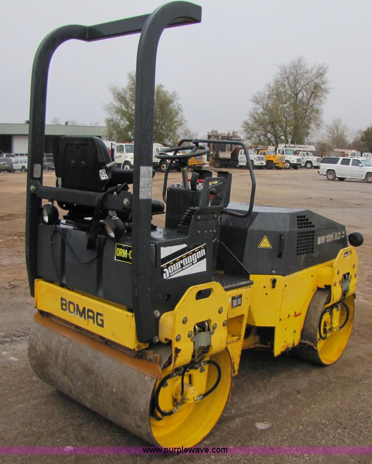 image for item B2051 2000 Bomag BW 120 AD-3 tandem vibratory smooth drum asphalt roller