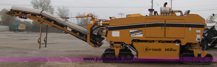 image for item B2053 2000 Bartmill 300BT crawler profiler/reclaimer