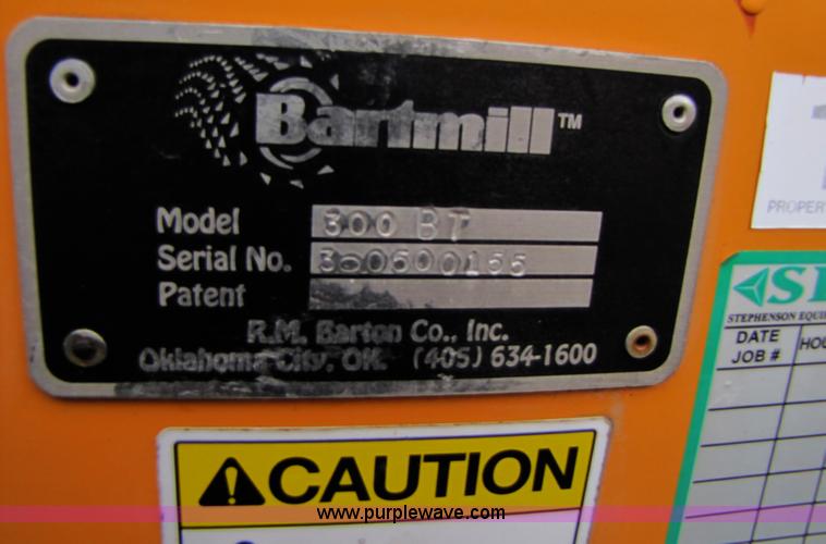 image for item B2053 2000 Bartmill 300BT crawler profiler/reclaimer