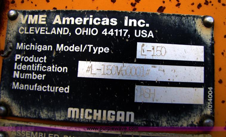 image for item B2054 1991 Volvo L150 articulating wheel loader