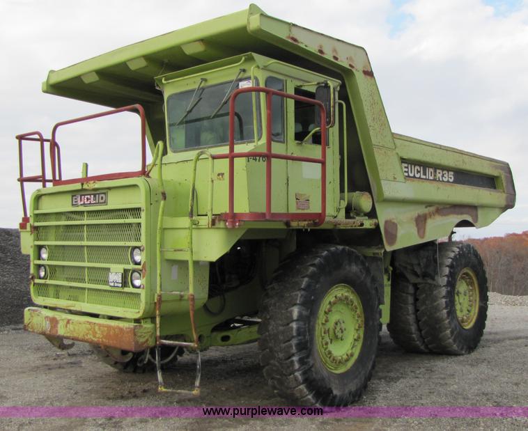 image for item B2056 1993 Euclid R35 off road end dump truck