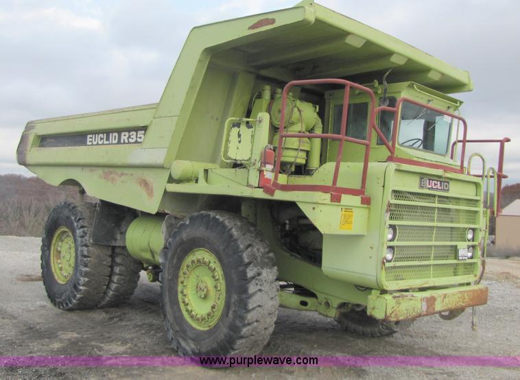 image for item B2056 1993 Euclid R35 off road end dump truck