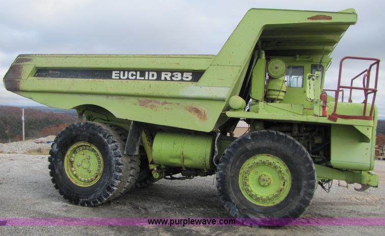 image for item B2056 1993 Euclid R35 off road end dump truck