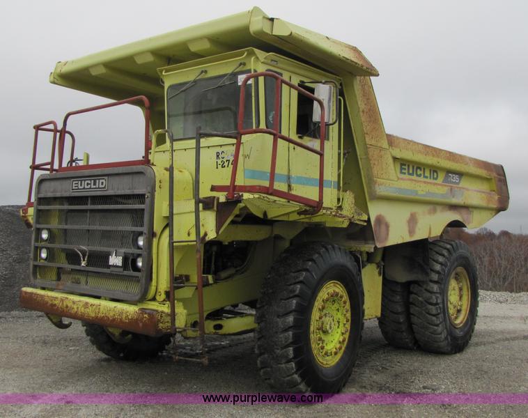 image for item B2057 1994 Euclid R35 off road end dump truck