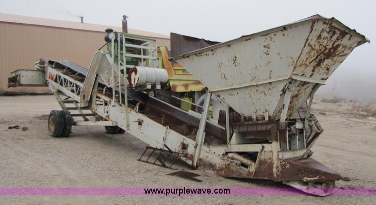 image for item B2058 1992 Peerless 40' portable pug mill