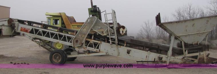 image for item B2058 1992 Peerless 40' portable pug mill