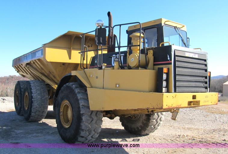 image for item B2063 1997 Caterpillar D400E 6x6 articulating dump truck