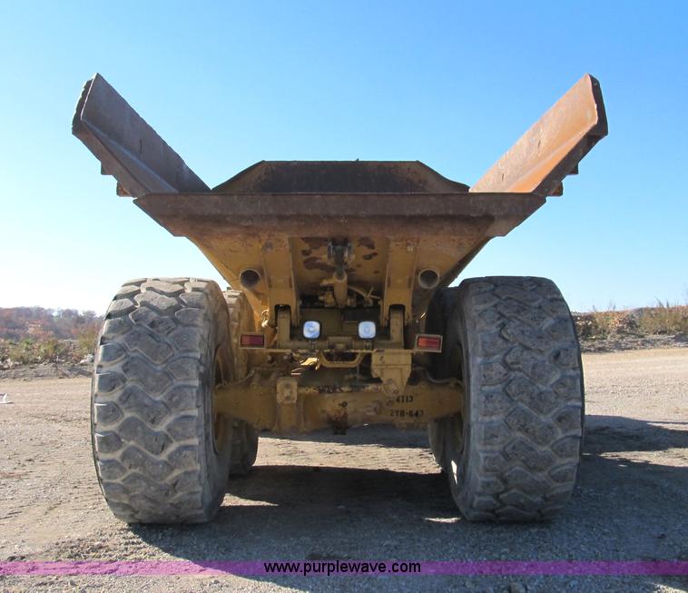 image for item B2063 1997 Caterpillar D400E 6x6 articulating dump truck
