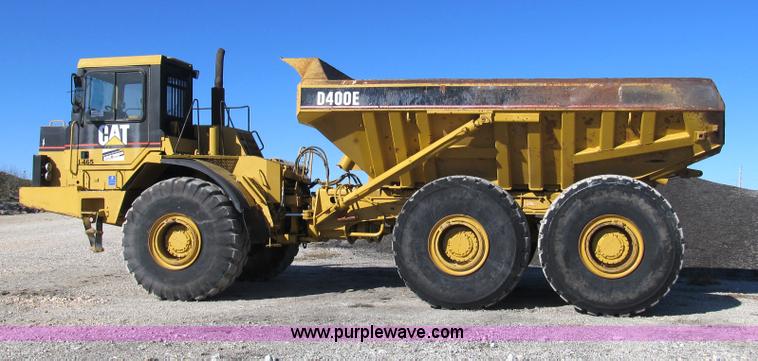 image for item B2063 1997 Caterpillar D400E 6x6 articulating dump truck