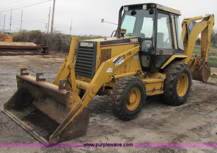 image for item B2069 1995 Caterpillar 426B 4x4 loader backhoe