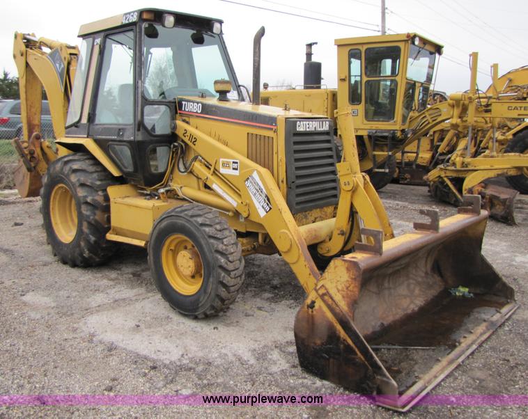 image for item B2069 1995 Caterpillar 426B 4x4 loader backhoe