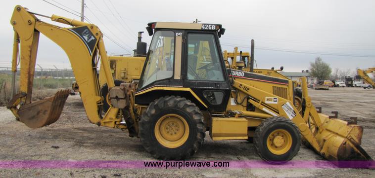 image for item B2069 1995 Caterpillar 426B 4x4 loader backhoe
