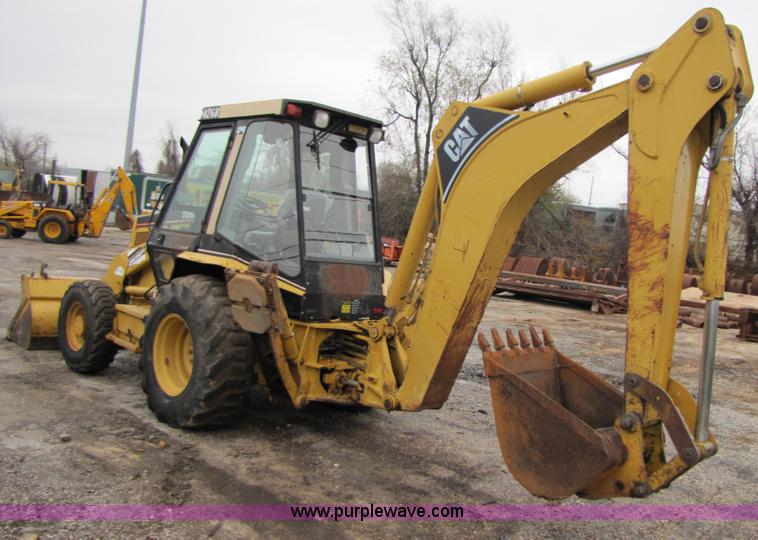 image for item B2069 1995 Caterpillar 426B 4x4 loader backhoe