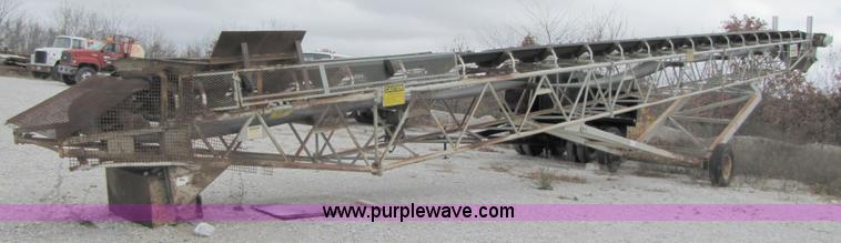 image for item B2070 1995 Marco 30in x 80' portable stacking conveyor