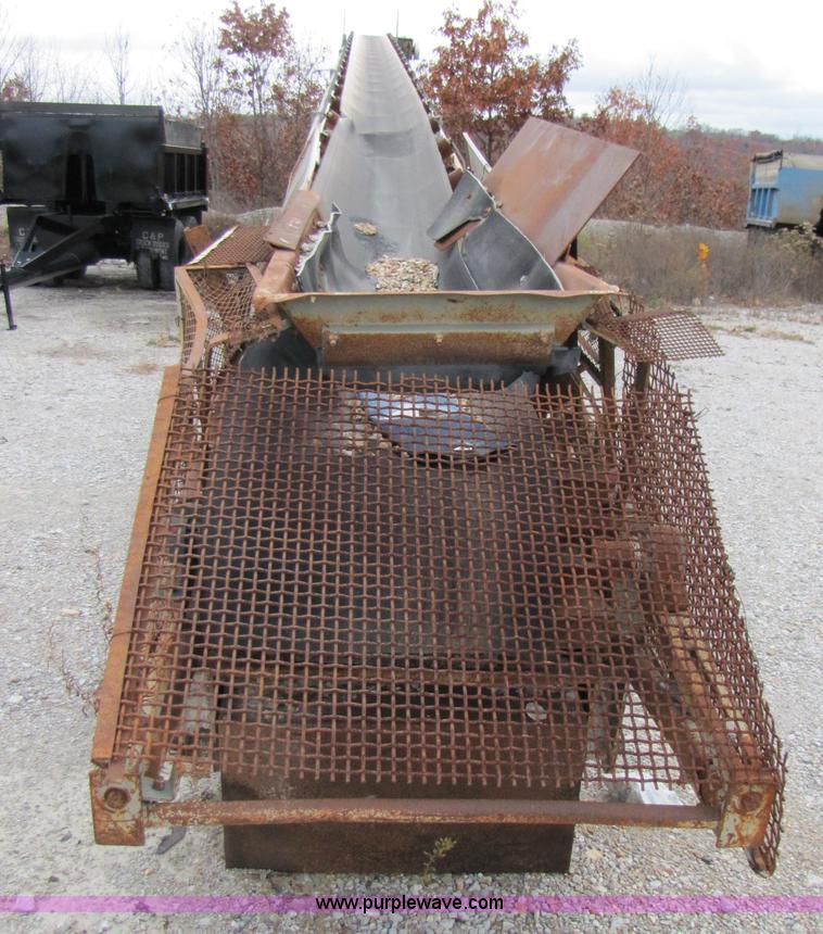 image for item B2070 1995 Marco 30in x 80' portable stacking conveyor