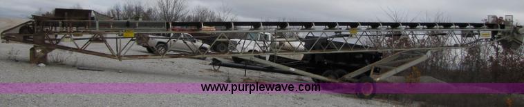 image for item B2070 1995 Marco 30in x 80' portable stacking conveyor