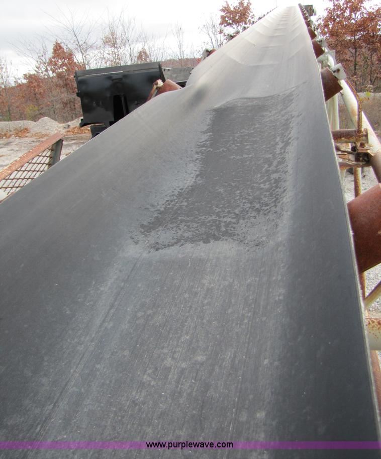 image for item B2070 1995 Marco 30in x 80' portable stacking conveyor