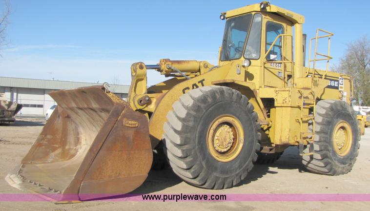 image for item B2077 1988 Caterpillar 966E wheel loader