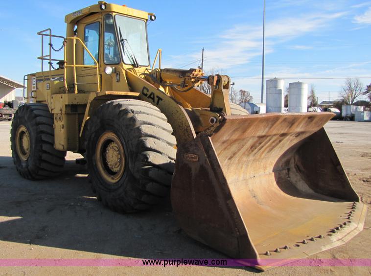 image for item B2077 1988 Caterpillar 966E wheel loader