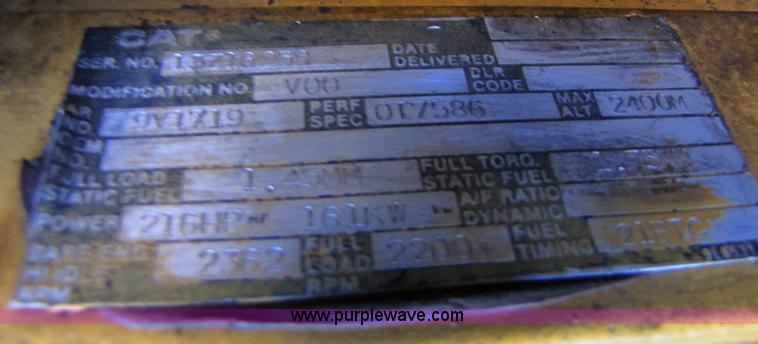 image for item B2077 1988 Caterpillar 966E wheel loader