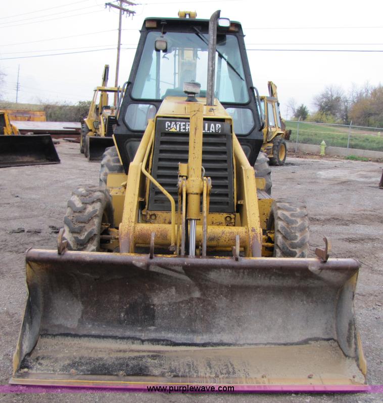 image for item B2100 1993 Caterpillar 416B 4x4 loader backhoe