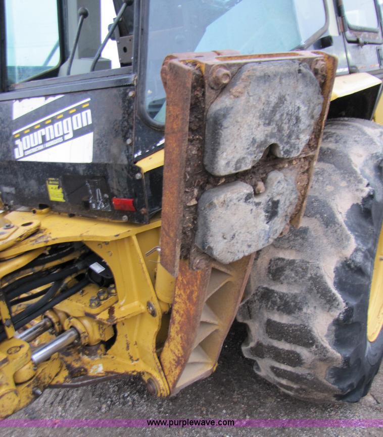 image for item B2100 1993 Caterpillar 416B 4x4 loader backhoe