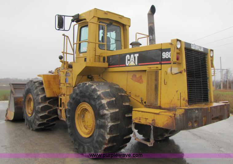 image for item B2113 1992 Caterpillar 980F wheel loader