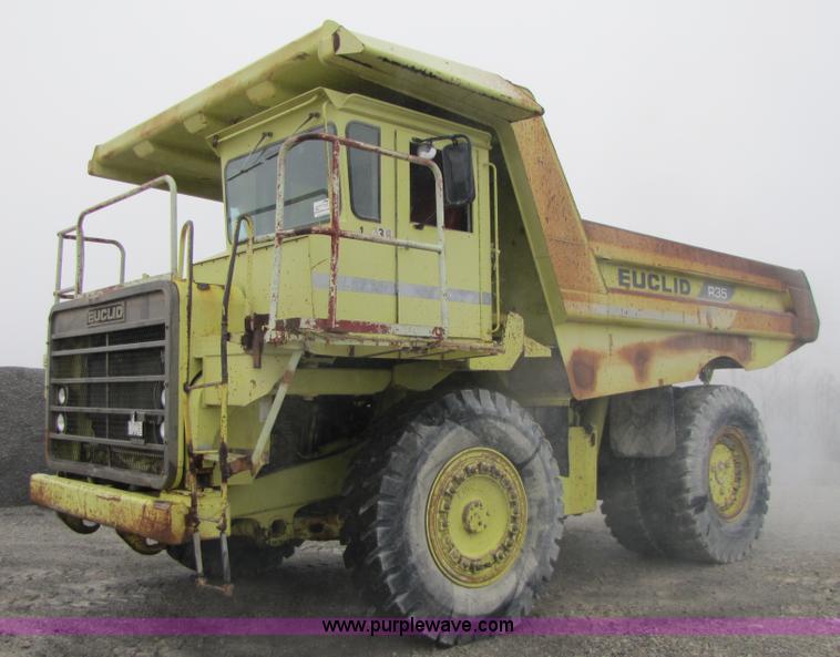 image for item B2114 1993 Euclid R35 off road end dump truck