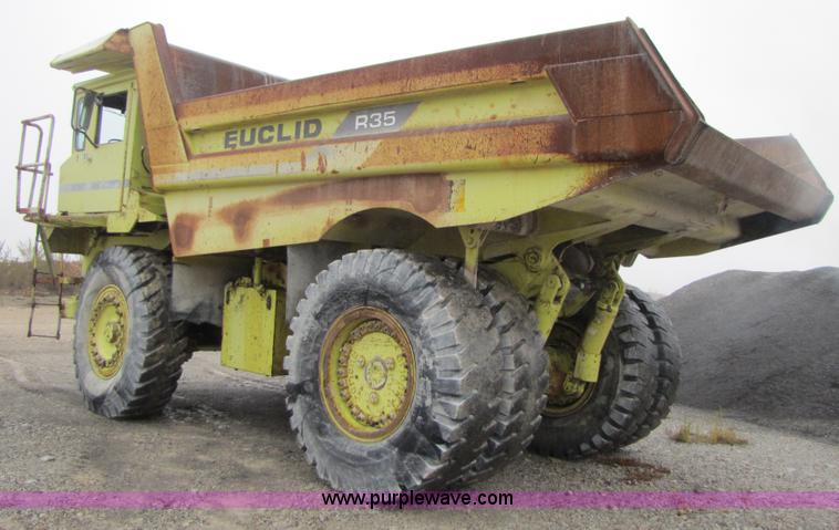 image for item B2114 1993 Euclid R35 off road end dump truck
