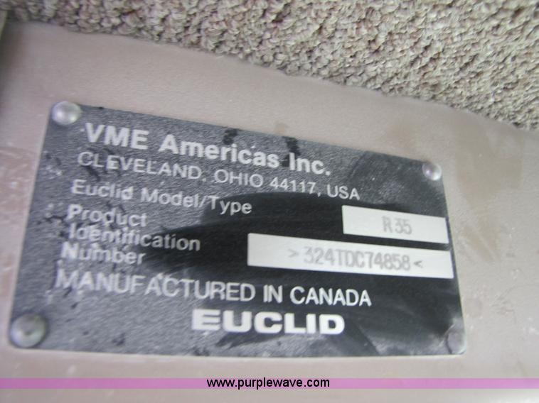 image for item B2114 1993 Euclid R35 off road end dump truck
