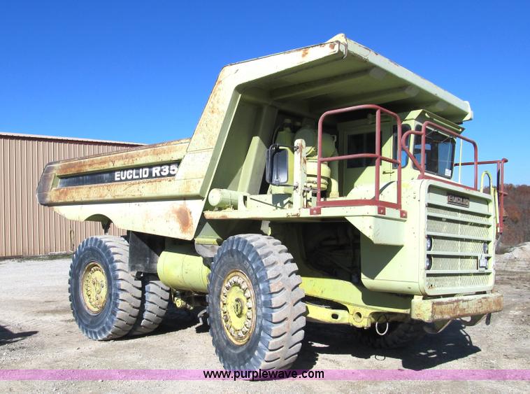 image for item B2115 1993 Euclid R35 off road end dump truck
