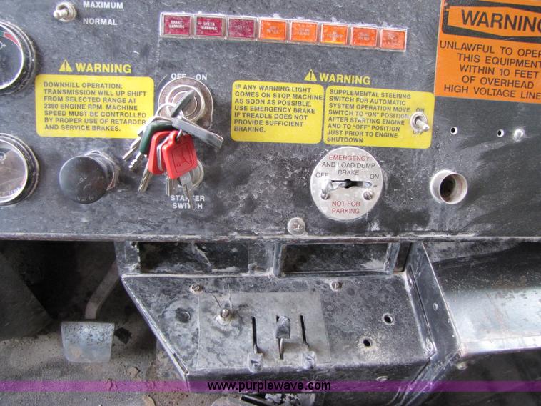 image for item B2115 1993 Euclid R35 off road end dump truck