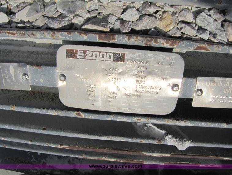 image for item B2137 1995 Cedarapids 3054 portable jaw crusher