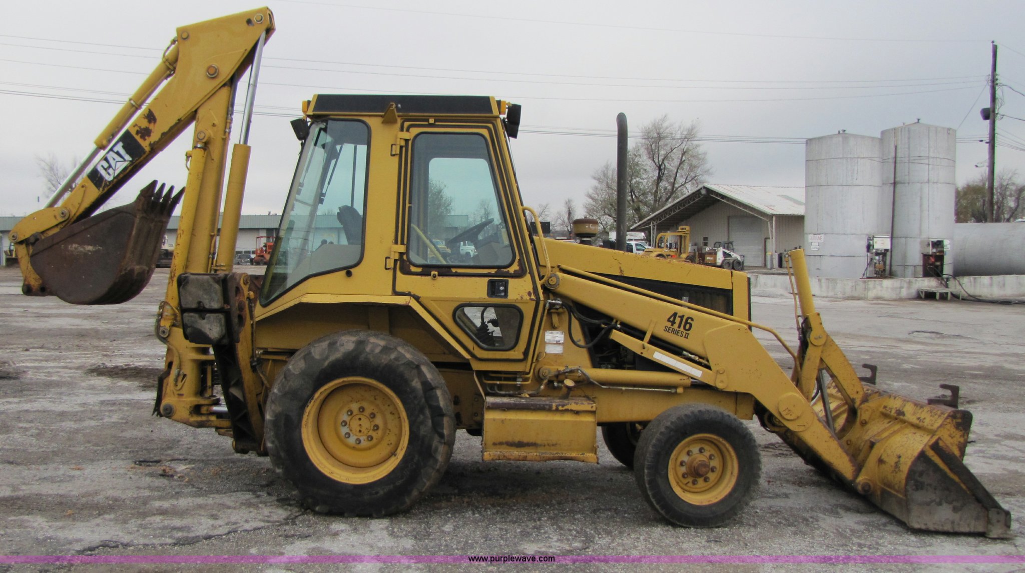 1992 Caterpillar 416 Series II backhoe in Springfield, MO Item B2075