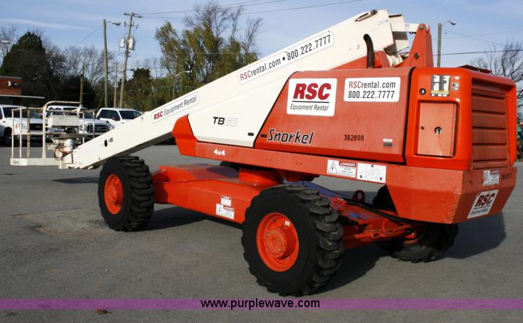 image for item 6063 2000 Snorkel TB-A60RDZ boom lift