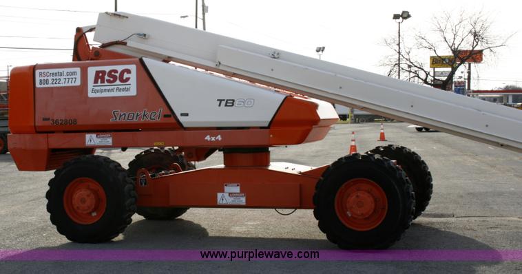 image for item 6063 2000 Snorkel TB-A60RDZ boom lift