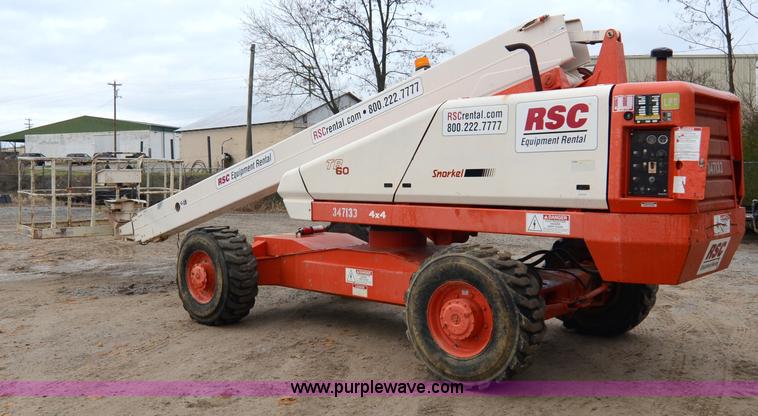 image for item 6064 1999 Snorkel TB-60 boom lift