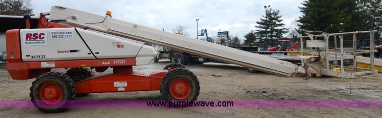 image for item 6064 1999 Snorkel TB-60 boom lift