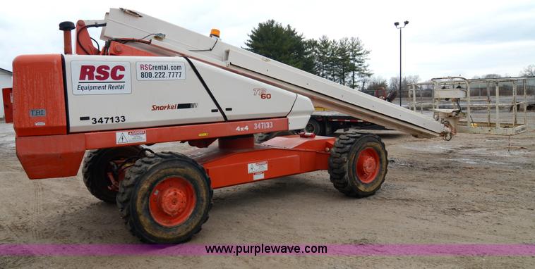 image for item 6064 1999 Snorkel TB-60 boom lift