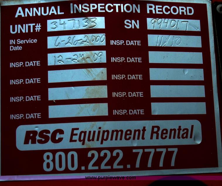 image for item 6064 1999 Snorkel TB-60 boom lift