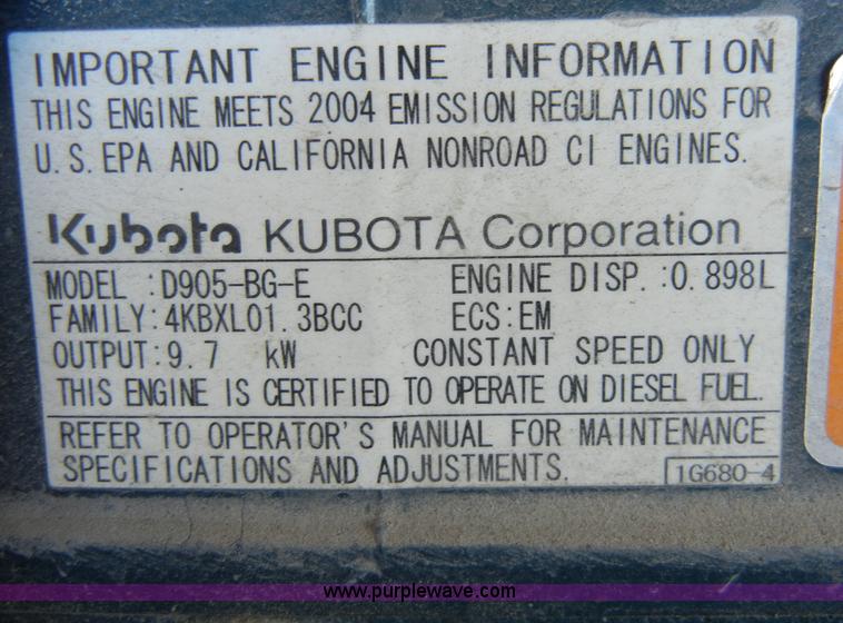 image for item A3370 2005 Terex Amida AL4000 towable light tower