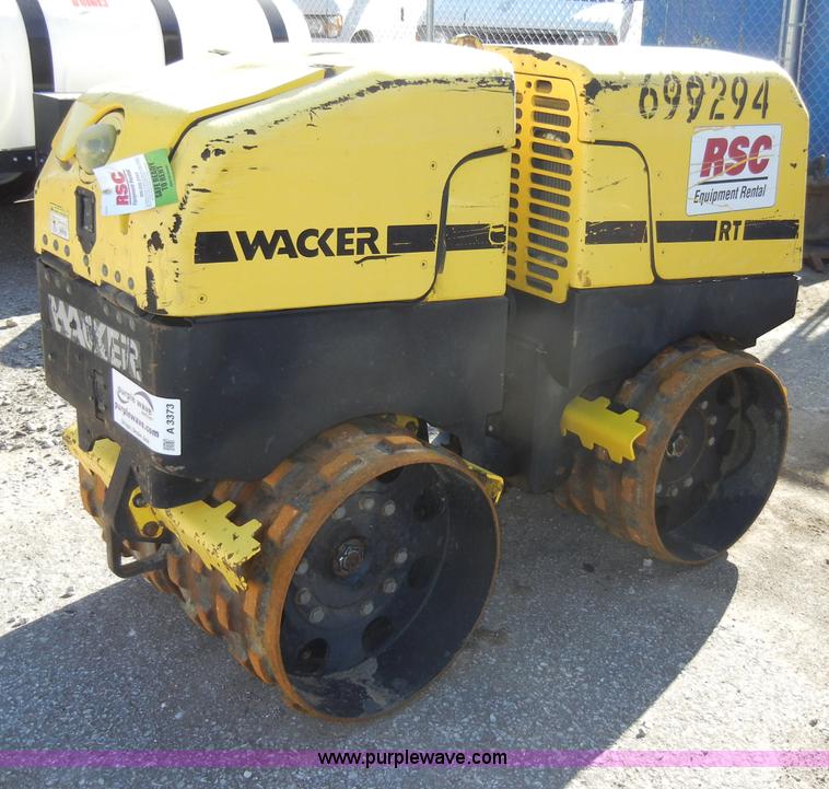 image for item A3373 2007 Wacker padfoot roller/packer