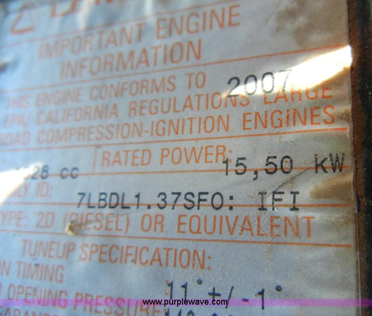 image for item A3373 2007 Wacker padfoot roller/packer