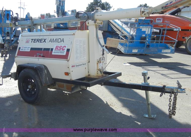 image for item A3374 2006 Terex Amida AL4000 towable light tower