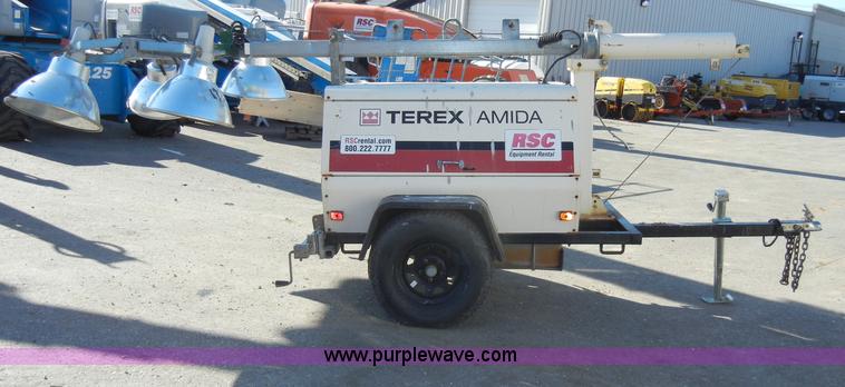 image for item A3374 2006 Terex Amida AL4000 towable light tower