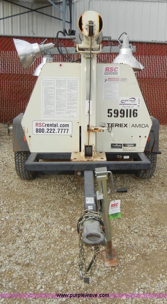 image for item A3377 2005 Terex Amida AL4000 towable light tower