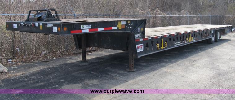 image for item B2562 2006 Trail King TK70HT hydra-tail trailer