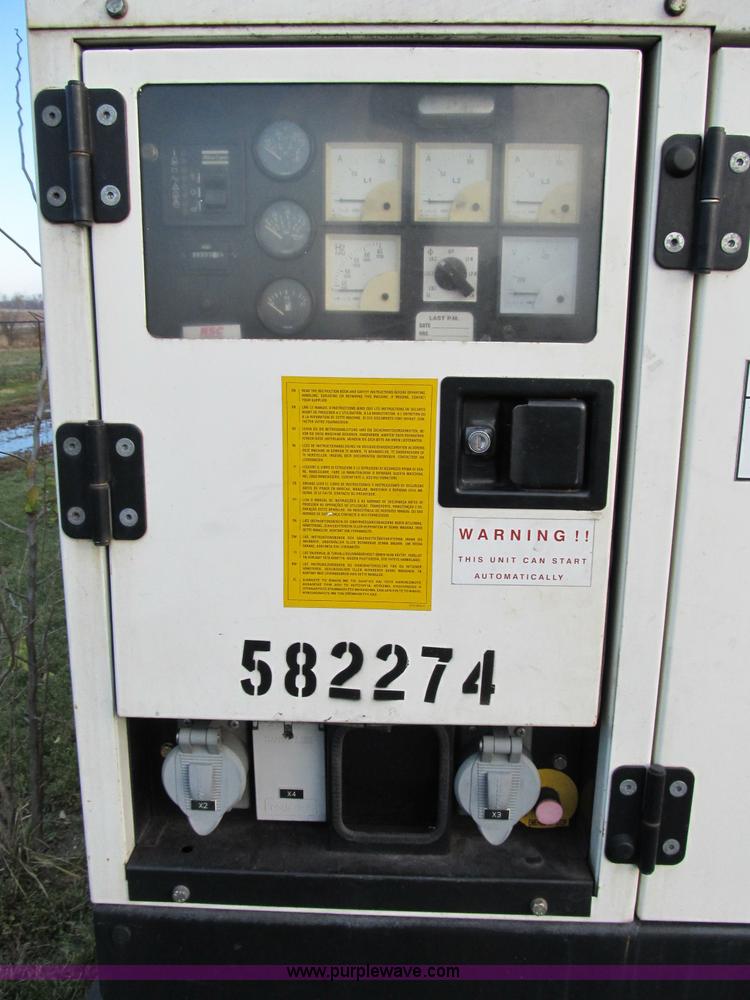 image for item B2564 2005 Atlas Copco QAS38 portable generator