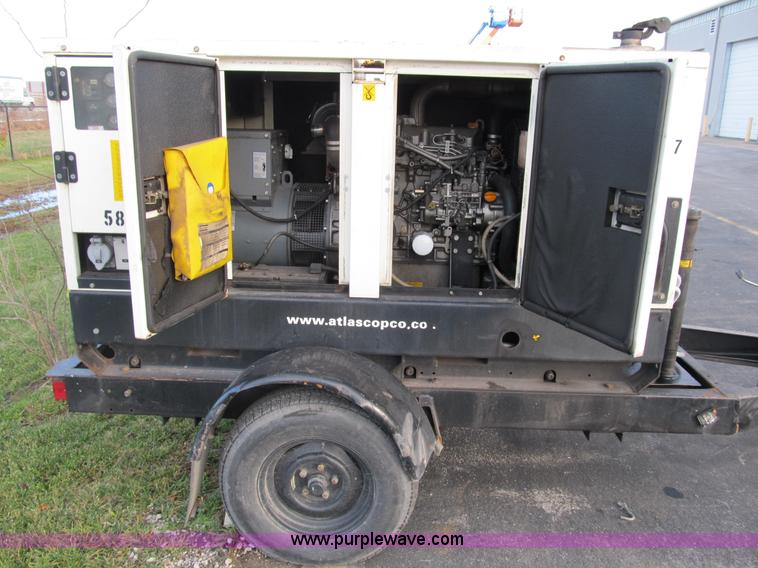 image for item B2564 2005 Atlas Copco QAS38 portable generator